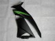 Kawasaki ZX6R 09-12 Motorrad Verkleidungen - Schwarz Grün 636 Kawasaki ZX6R 09-12 Motorrad Verkleidungen - Schwarz Grün 636