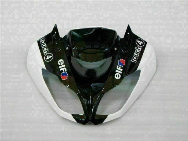Kawasaki ZX6R 09-12 Motorrad Verkleidungen - Schwarz Weiß 3M Touch4 Kawasaki ZX6R 09-12 Motorrad Verkleidungen - Schwarz Weiß 3M Touch4