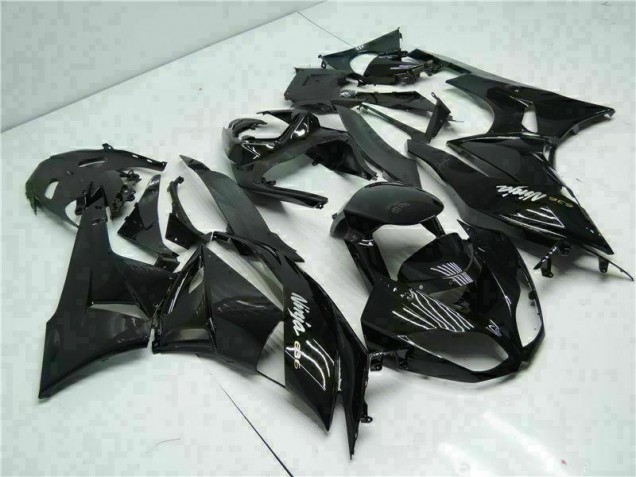 Kawasaki ZX6R 09-12 Motorrad Verkleidungen - Schwarz Weiß Ninja 636 Kawasaki ZX6R 09-12 Motorrad Verkleidungen - Schwarz Weiß Ninja 636