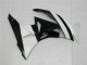 Kawasaki ZX6R 09-12 Motorrad Verkleidungen - Weiß Schwarz Kawasaki ZX6R 09-12 Motorrad Verkleidungen - Weiß Schwarz