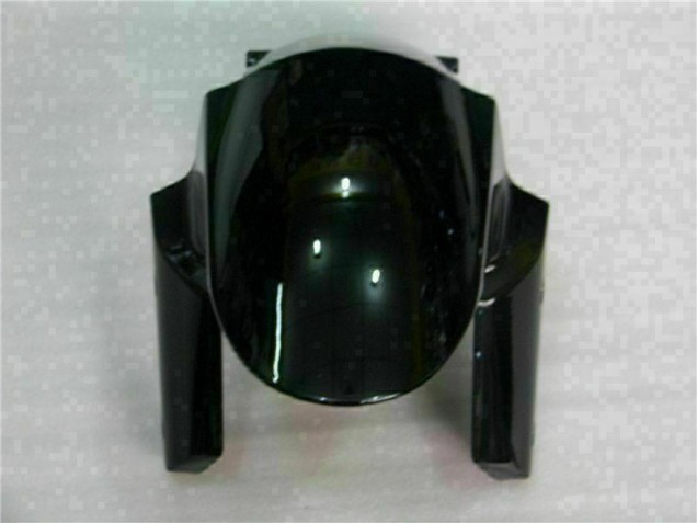 Kawasaki ZX6R 09-12 Motorrad Vollverkleidung - Schwarz Grün Kawasaki ZX6R 09-12 Motorrad Vollverkleidung - Schwarz Grün