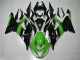 Kawasaki ZX6R 13-18 Motorrad Verkleidung - Grün Schwarz Kawasaki ZX6R 13-18 Motorrad Verkleidung - Grün Schwarz