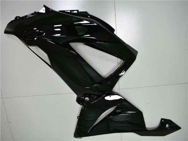 Kawasaki ZX6R 13-18 Motorrad Verkleidungen - Glänzend Schwarz Kawasaki ZX6R 13-18 Motorrad Verkleidungen - Glänzend Schwarz