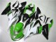 Kawasaki ZX6R 13-18 Motorrad Verkleidungen - Grün Weiß Schwarz Kawasaki ZX6R 13-18 Motorrad Verkleidungen - Grün Weiß Schwarz