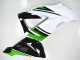 Kawasaki ZX6R 13-18 Motorrad Verkleidungen - Grün Weiß Schwarz Kawasaki ZX6R 13-18 Motorrad Verkleidungen - Grün Weiß Schwarz