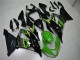 Kawasaki ZX6R 13-18 Motorrad Vollverkleidung - Grün Schwarz Kawasaki ZX6R 13-18 Motorrad Vollverkleidung - Grün Schwarz