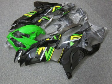Kawasaki ZX6R 19-23 Motorrad Verkleidungen - Grün