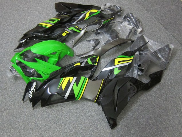 Kawasaki ZX6R 19-23 Motorrad Verkleidungen - Grün Kawasaki ZX6R 19-23 Motorrad Verkleidungen - Grün