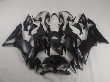 Kawasaki ZX6R 19-23 Motorrad Verkleidungen - Schwarz