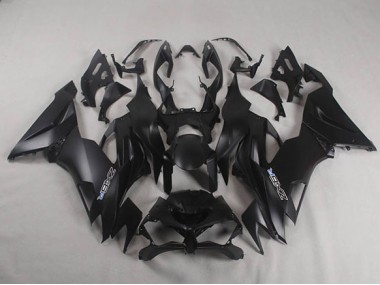 Kawasaki ZX6R 19-23 Motorrad Verkleidungen - Schwarz
