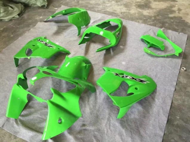 Kawasaki ZX9R 02-03 Motorrad Verkleidungen - Grün Kawasaki ZX9R 02-03 Motorrad Verkleidungen - Grün