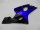 Großhandel Suzuki GSXR 600/750 Motorrad Verkleidung 2004-2005 - Blau Glanzendes Schwarz