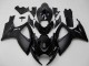 Großhandel Suzuki GSXR 600/750 Motorrad Verkleidung 2006-2007 - Matt Schwarz Glanzendes Schwarz