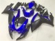 Großhandel Suzuki GSXR 600/750 Motorrad Verkleidung 2006-2007 - Blau Matt Schwarz