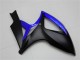 Großhandel Suzuki GSXR 600/750 Motorrad Verkleidung 2006-2007 - Blau Matt Schwarz
