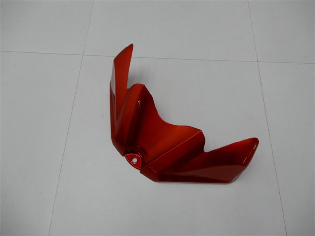 Großhandel Suzuki GSXR 600/750 Motorrad Verkleidung 2008-2010 - Orange Grau Glanzendes Schwarz