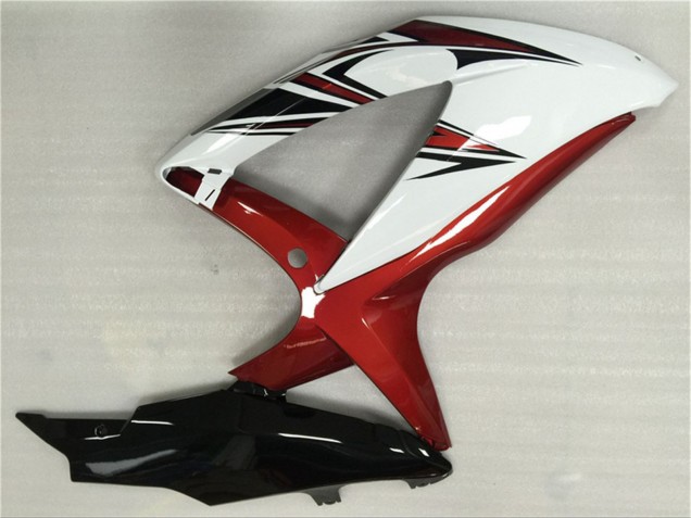 Großhandel Suzuki GSXR 600/750 Motorrad Verkleidung 2008-2010 - Weiss Rot Glanzendes Schwarz