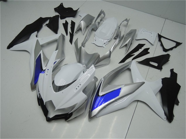 Großhandel Suzuki GSXR 600/750 Motorrad Verkleidung 2008-2010 - Silber Weiss Blau Schwarz
