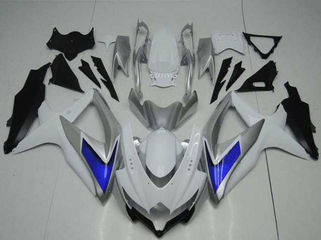 Großhandel Suzuki GSXR 600/750 Motorrad Verkleidung 2008-2010 - Silber Weiss Blau Schwarz