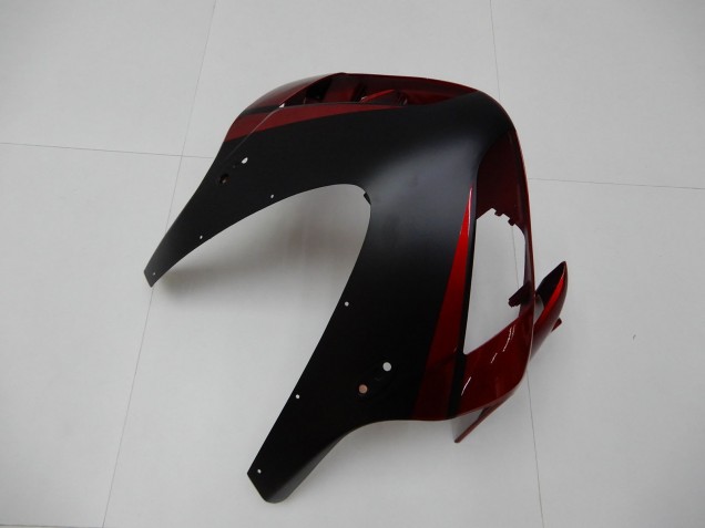Großhandel Honda CBR600RR Motorrad Verkleidung 2003-2004 - Rot Matt Schwarz Streifen