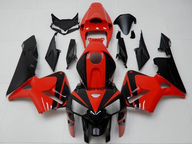 Großhandel Honda CBR600RR Abs Verkleidungen 2005-2006 - Rot Schwarz