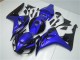 Großhandel Honda CBR1000RR Motorrad Verkleidung Kit 2006-2007 - Blau Glanzendes Schwarz