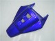 Großhandel Honda CBR1000RR Motorrad Verkleidung Kit 2006-2007 - Blau Glanzendes Schwarz