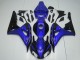 Großhandel Honda CBR1000RR Motorrad Verkleidung Kit 2006-2007 - Blau Glanzendes Schwarz