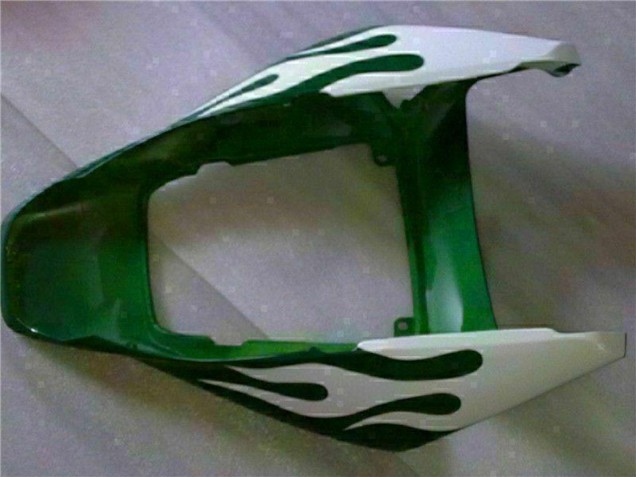 Großhandel Honda CBR1000RR Motorrad Verkleidung 2006-2007 - Weiss Grun Flamme