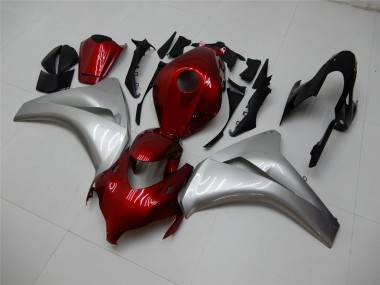 Großhandel Honda CBR1000RR Motorrad Verkleidung 2008-2011 - Silber Kastanienbraun Rot
