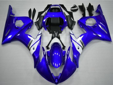 Großhandel Yamaha YZF R6 Motorrad Verkleidung 2003-2004 - Blau Weiss