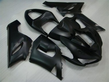 Großhandel Kawasaki ZX6R Motorrad Verkleidung 2005-2006 - Matt Schwarz