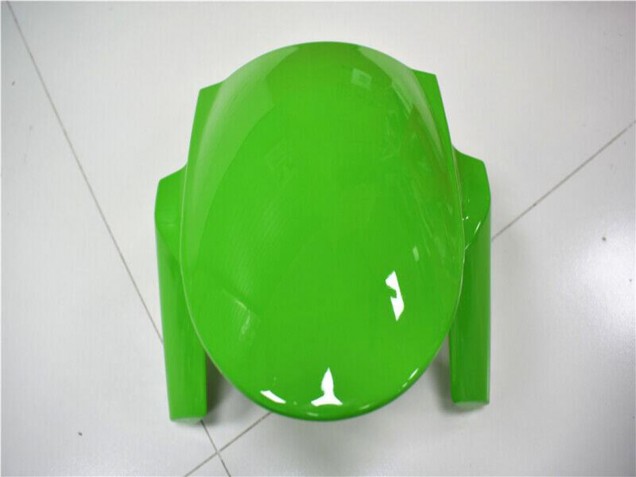 Großhandel Kawasaki ZX6R Motorrad Verkleidung 2013-2018 - Grun Weiss Glanzendes Schwarz