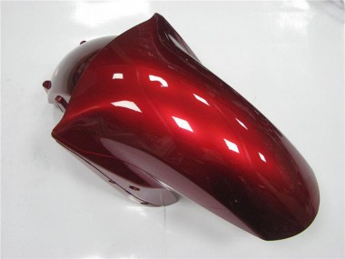 Großhandel Kawasaki ZX14R ZZR1400 Motorrad Verkleidung 2006-2011 - Rot Schwarz