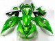 Großhandel Kawasaki ZX14R ZZR1400 Motorrad Verkleidung 2012-2024 - Grun Glanzendes Schwarz