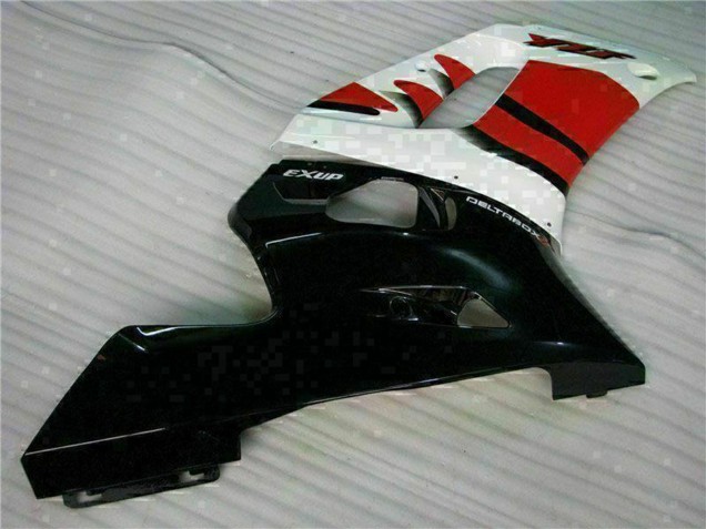 Großhandel Yamaha YZF R6 Motorrad Verkleidung 1998-2002 - Weiss Rot Glanzendes Schwarz