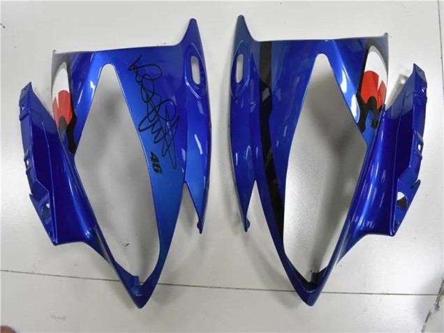 Großhandel Yamaha YZF R6 Motorrad Verkleidung 2006-2007 - Blau Gelb Glanzendes Schwarz Hai