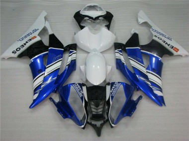 Großhandel Yamaha YZF R6 Motorrad Verkleidung 2008-2016 - Weiss Blau Schwarz ENEOS Semakin Didepan