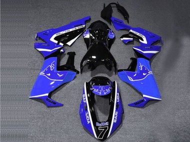 Großhandel Honda CBR1000RR Motorrad Verkleidung 2017-2023 - Blau Weiss Glanzendes Schwarz Bull
