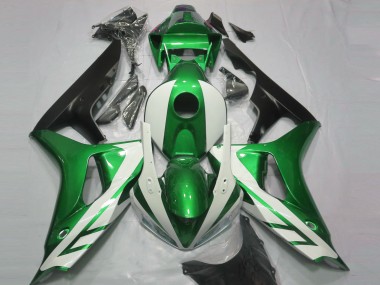 Großhandel Honda CBR1000RR Motorrad Verkleidung 2006-2007 - Grun Weiss Matt Schwarz