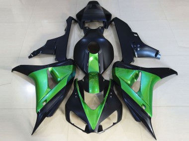 Großhandel Honda CBR1000RR Motorrad Verkleidung 2006-2007 - Grun Matt Dunkel Blau