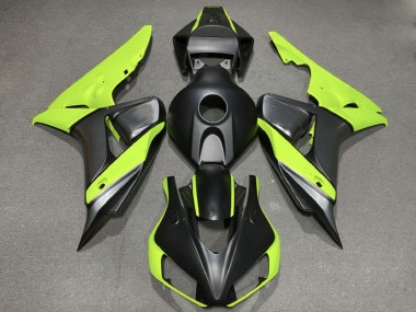 Großhandel Honda CBR1000RR Motorrad Verkleidung 2006-2007 - Grun Matt Schwarz
