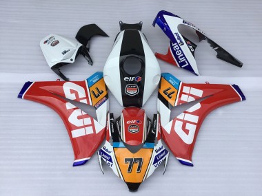 Großhandel Honda CBR1000RR Motorrad Verkleidung 2008-2011 - Weiss Rot Blau Orange Schwarz Elf Givi 77
