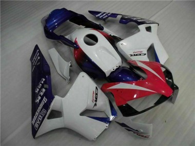Großhandel Honda CBR600RR Motorrad Verkleidung 2003-2004 - Weiss Rot Blau