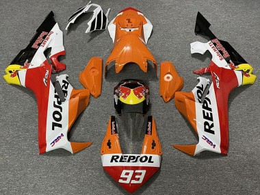Großhandel Honda CBR1000RR Motorrad Verkleidung 2017-2023 - Orange Weiss Gelb Rot Glanzendes Schwarz Red Bull Repsol 93