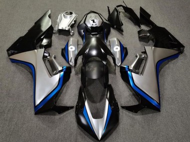 Großhandel Honda CBR1000RR Motorrad Verkleidung 2017-2023 - Silber Blau Glanzendes Schwarz
