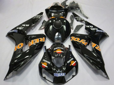 Großhandel Honda CBR1000RR Motorrad Verkleidung 2006-2007 - Glanzendes Orange Repsol