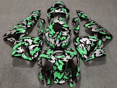 Großhandel Honda CBR600RR Motorrad Verkleidung 2005-2006 - Camouflage Hellgrun