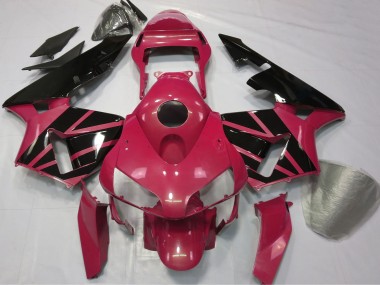 Großhandel Honda CBR600RR Motorrad Verkleidung 2003-2004 - Rot Glanzendes Schwarz Streifen
