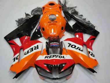 Großhandel Honda CBR600RR Motorrad Verkleidung 2013-2026 - Orange Weiss Rot Glanzendes Schwarz Repsol